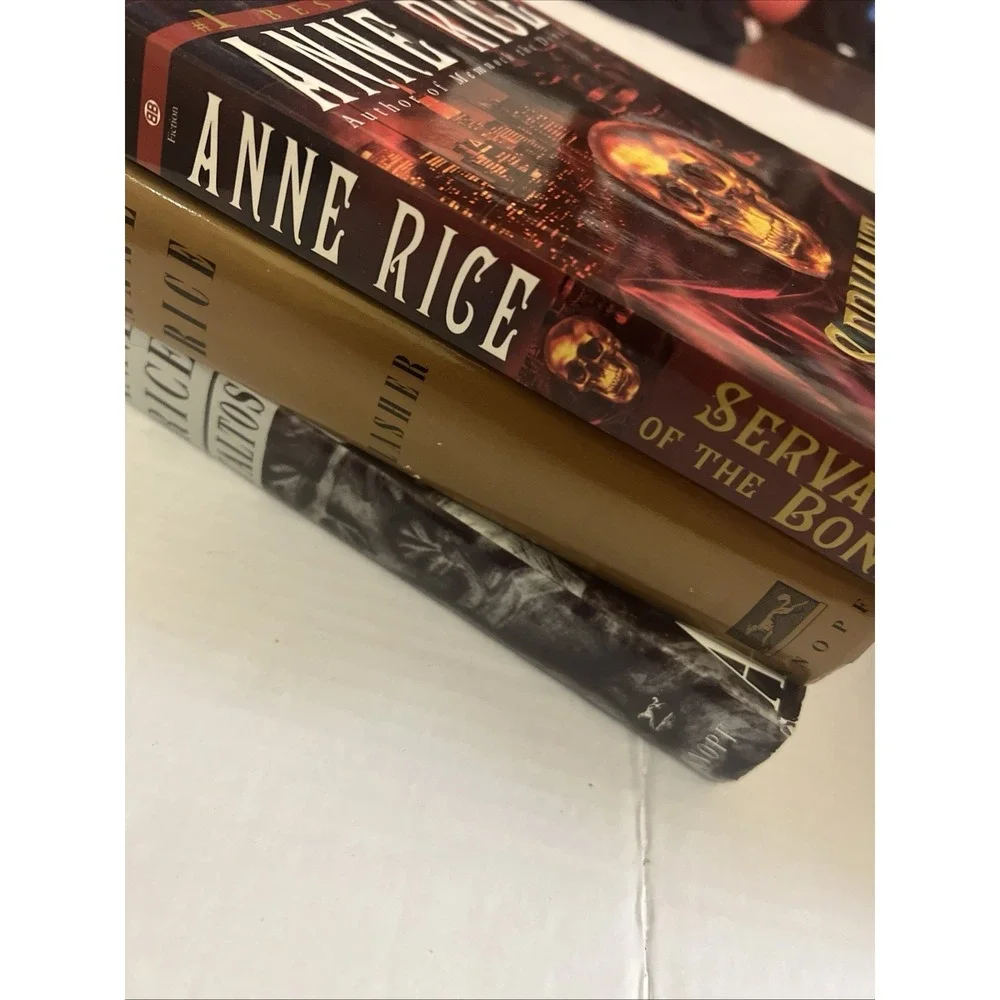 Anne Rice lot 9 paperback books from the Vampire Chronicles, Mayfair Witches +